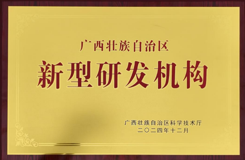 省級認證！廣西銀億高新技術(shù)研發(fā)有限公司再度榮膺“新型研發(fā)機構(gòu)”